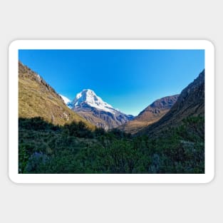 Beautiful Peruvian Andes mountain Sticker